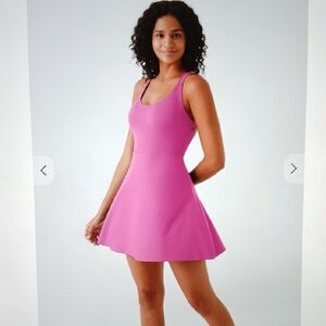 52H Flare Mini Dance Active Dress-Longer Length